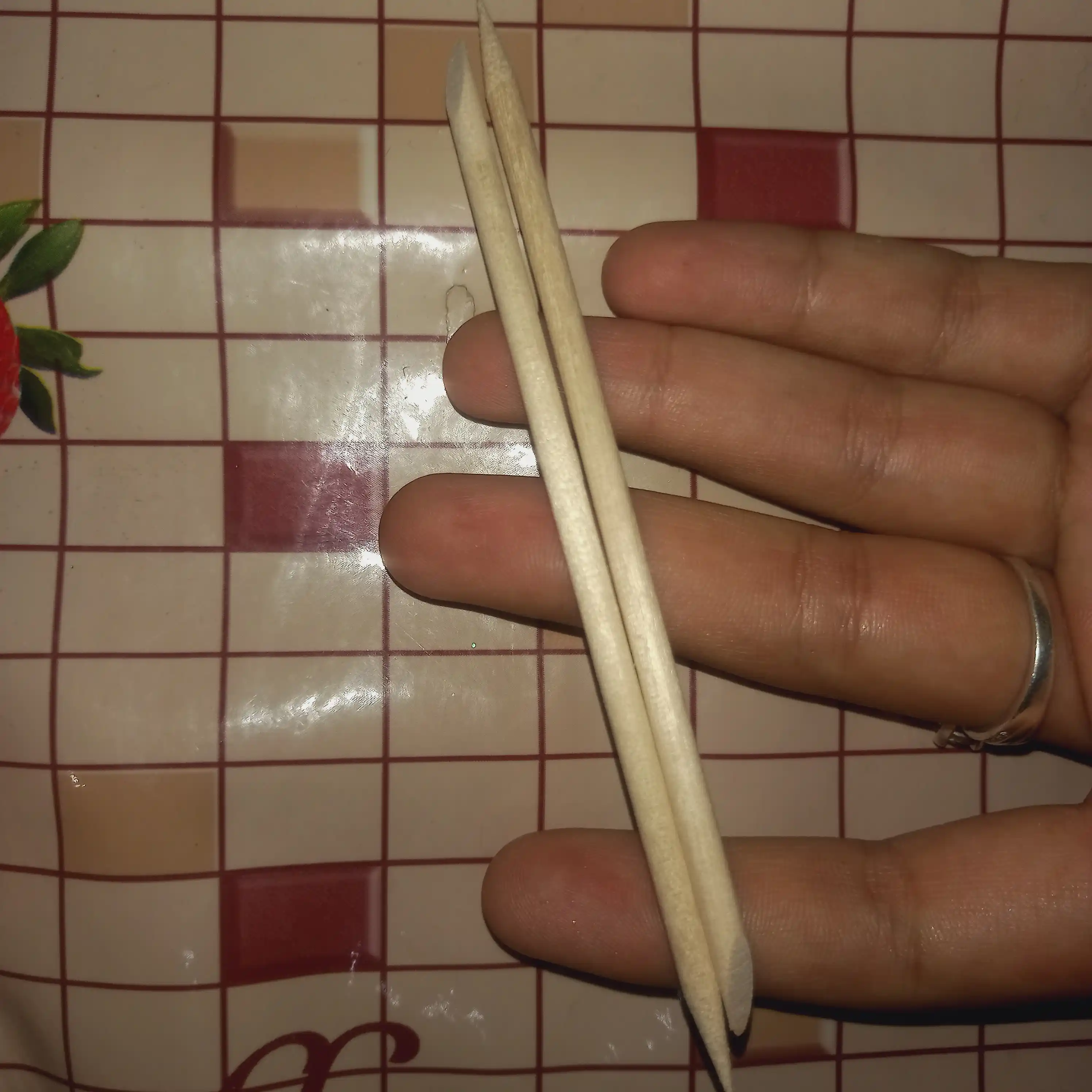 Апельсиновые палочки для маникюра и педикюра, 11.5 см