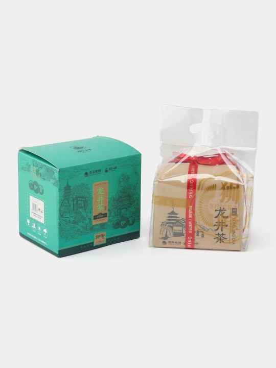 Long ding 250 gr- yumshoq ta'mga va uzoq tarixga ega yashil choy - 