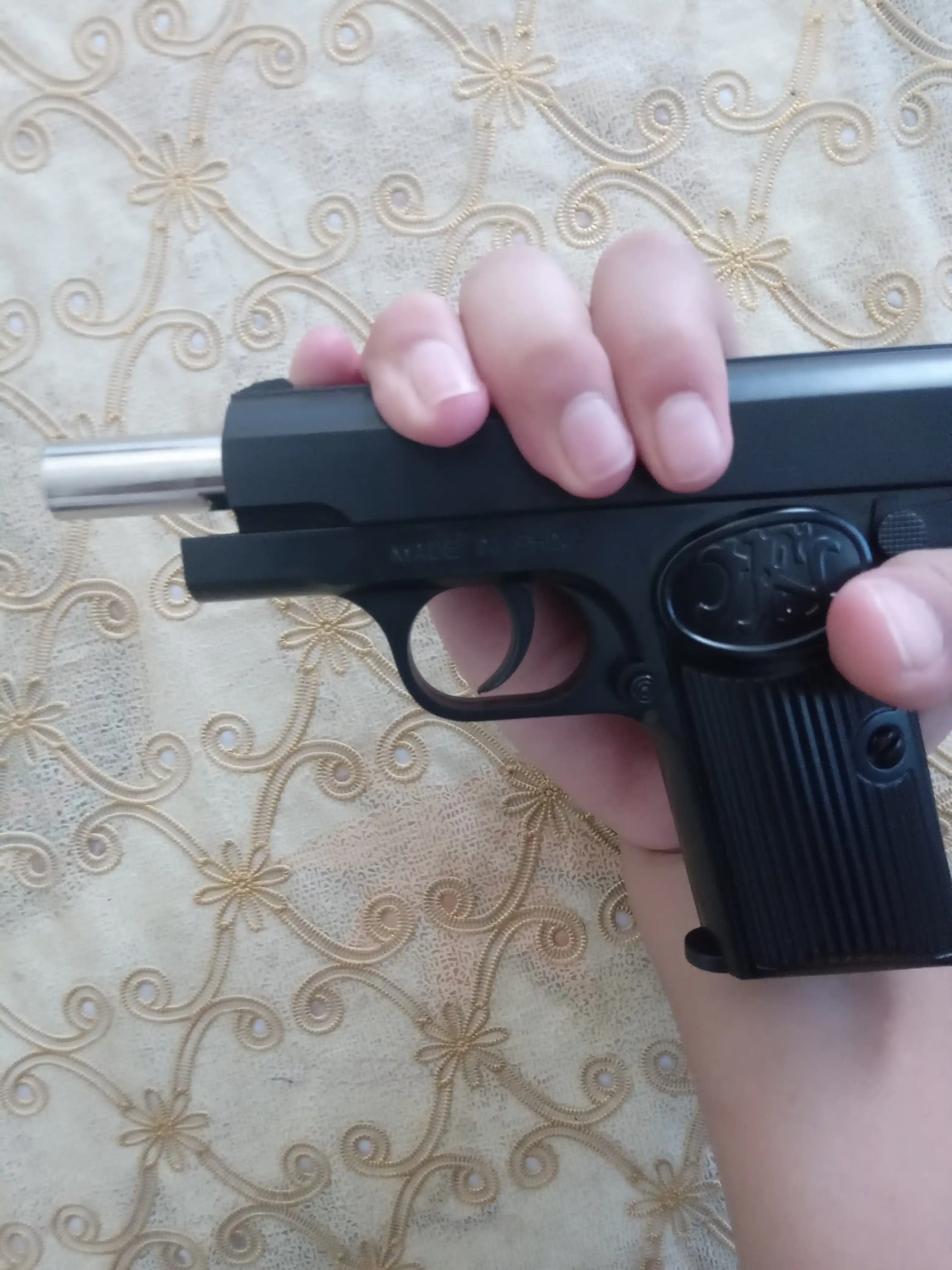 Metall pnevmatik to'pponcha Desert, Colt, C2 Air, o'qlar bilan, katta