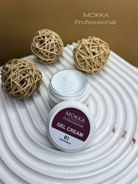 Гель крем желе для наращивания ногтей Gel сream MOKKA