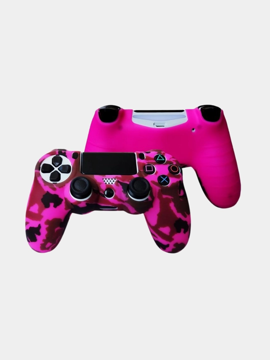 PS4 konsolining geympad joystikasi uchun silikon g‘ilof