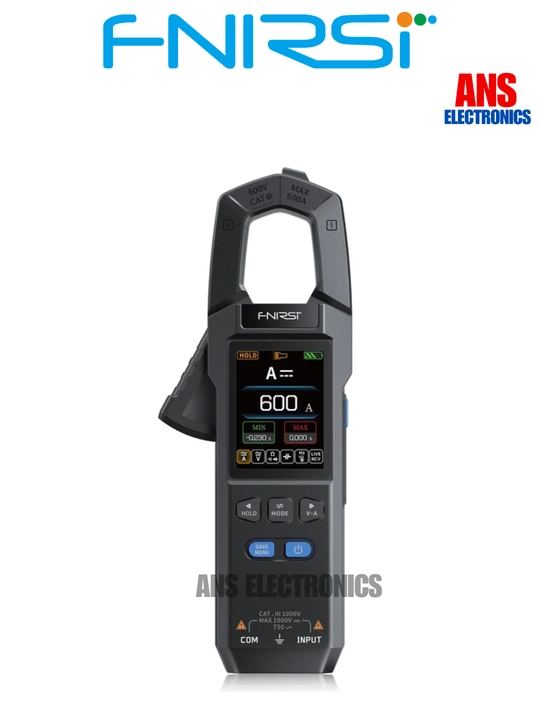FNIRSI DMC‑100 — интеллектуальные токоизмерительные клещи‑мультиметр - 