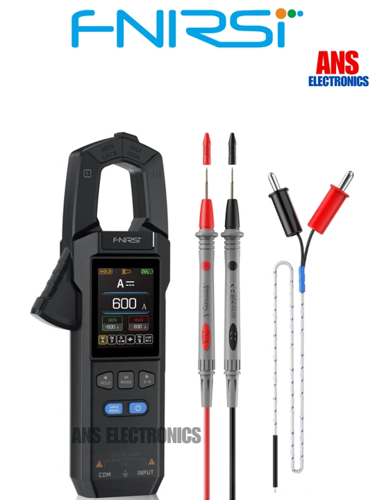 FNIRSI DMC‑100 — интеллектуальные токоизмерительные клещи‑мультиметр