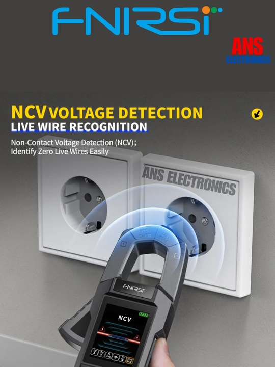 FNIRSI DMC‑100 — интеллектуальные токоизмерительные клещи‑мультиметр