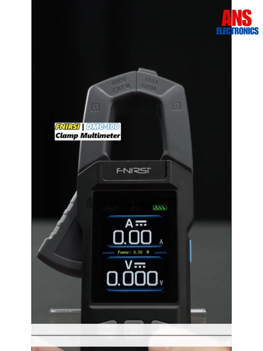 FNIRSI DMC‑100 — интеллектуальные токоизмерительные клещи‑мультиметр