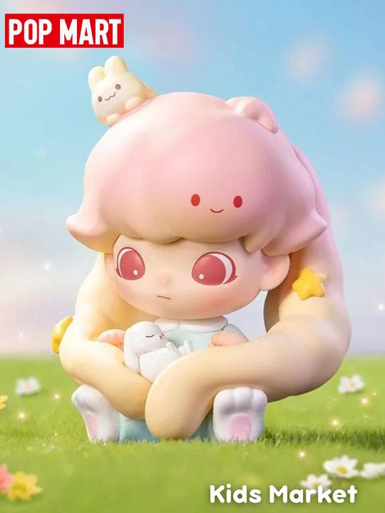 DIMOO POP MART syurpriz qutisi kolleksiya haykali CRY BABY Labubu sifatida