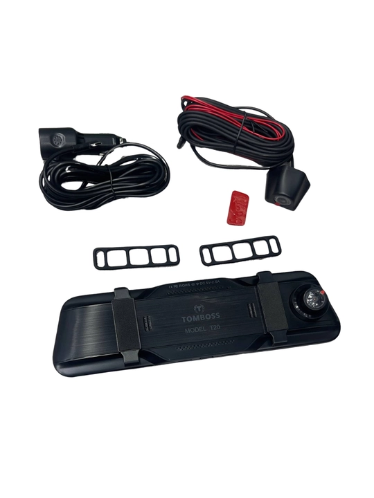 DVR TOMBOSS T20, Wi-Fi kuzatuvi, 4K format, 512GB chip, 1 yil kafolat