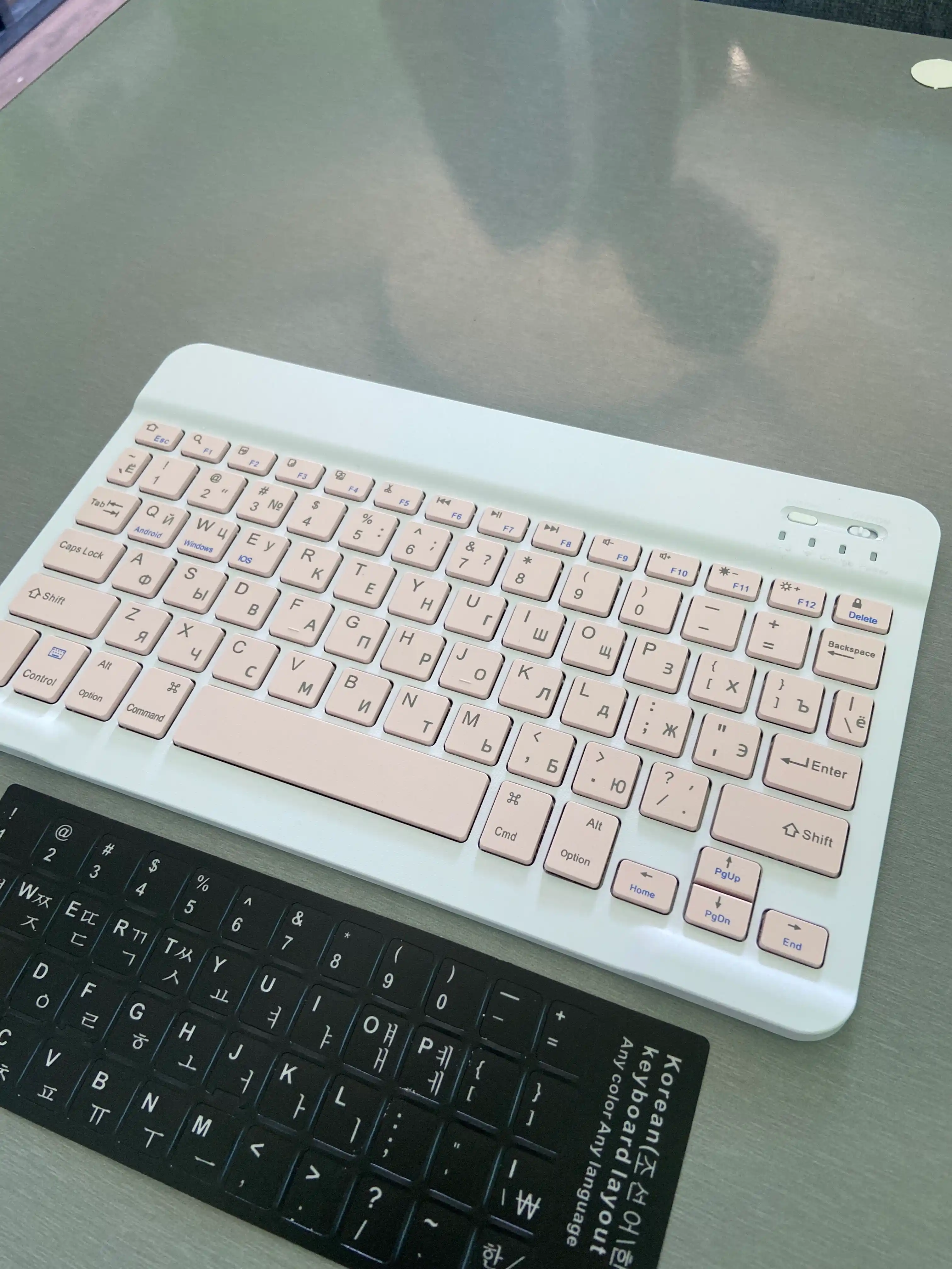 Игровая клавиатура и мышь F83, с RGB подсветкой, с LED освещением, для игр, проводная