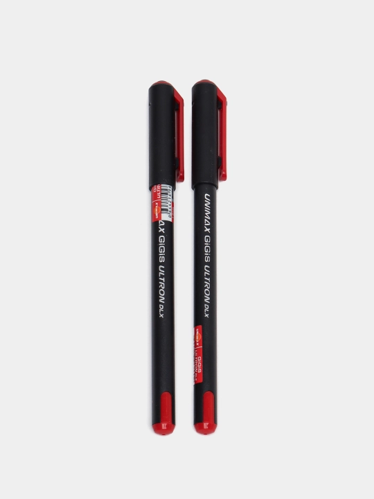 Ручка Ultron 2x DLX 1,0mm, (кр) Unimax по 2 шт - 