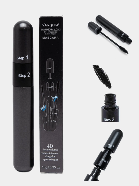 Eyelash Dreams jingalak, uzaytirish, suvga chidamlilik, professional, 4D, 2 tasi 1 da