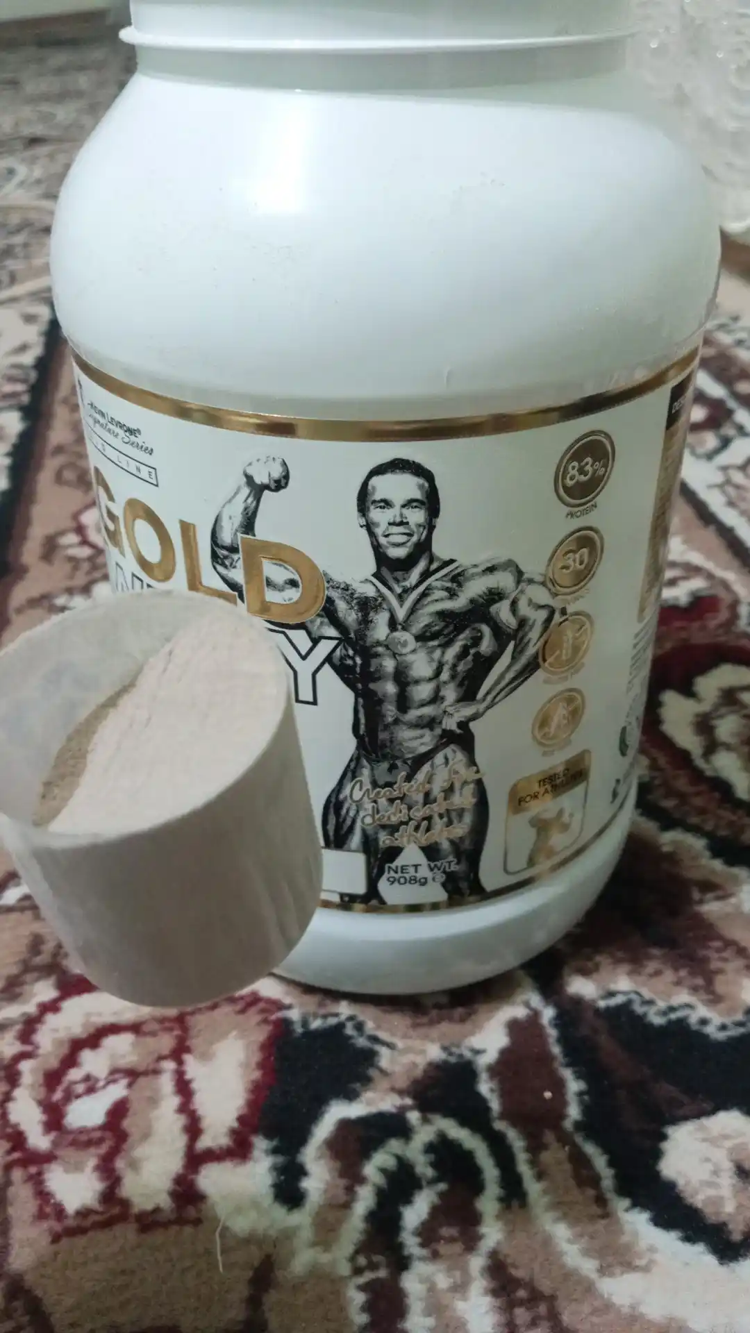 Протеин Kevin Levrone Gold Whey, 30 порций, 908 г
