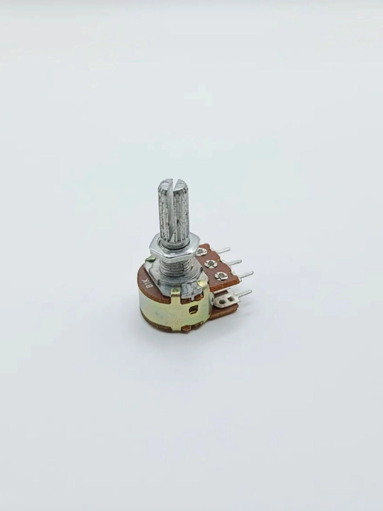 Potensiometr WH148-2 B1K L20mm 1kOm, 6 pinli, panel uchun