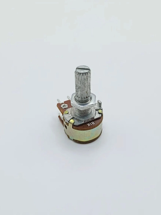 Potensiometr WH148-2 B1K L20mm 1kOm, 6 pinli, panel uchun
