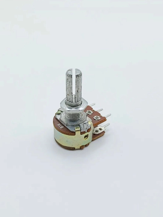 Potensiometr WH148-2 B1K L20mm 1kOm, 6 pinli, panel uchun