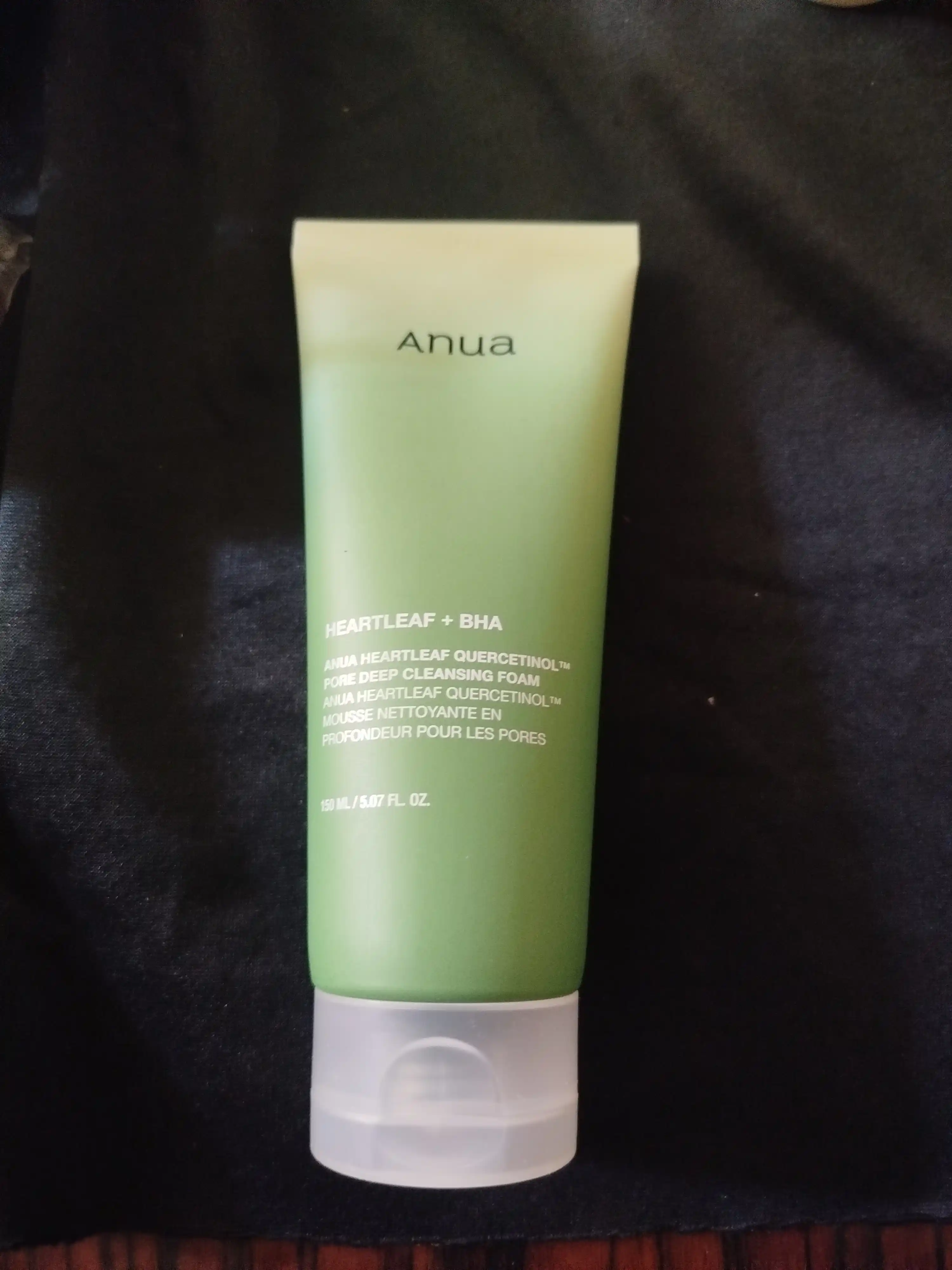 Пенка - скраб для очищения пор Anua Heartleaf Quercetinol Pore Deep Cleansing Foam, 150 мл