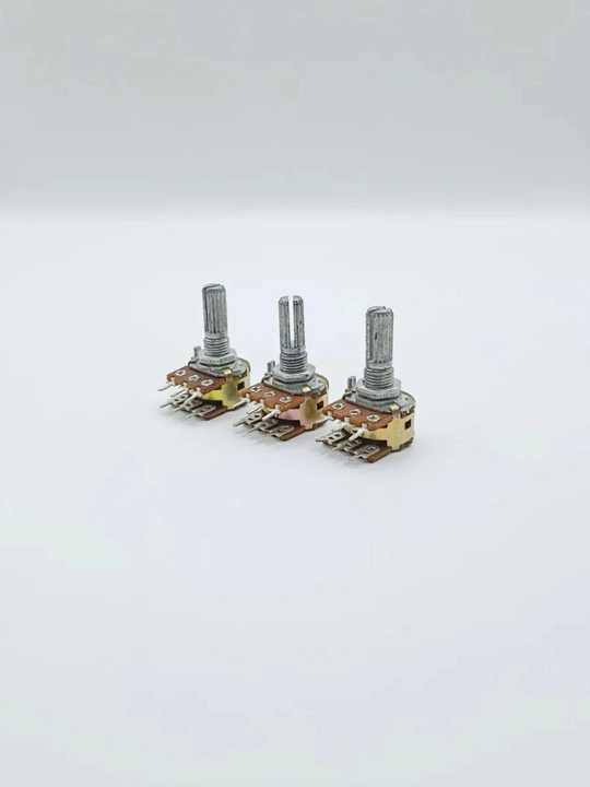 Potensiometr rezistor WH148-2 B1K L20mm 1kOm (3 dona) - 
