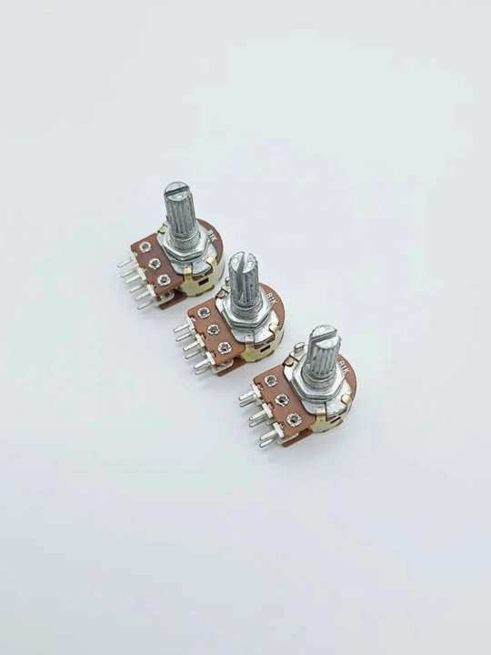 Potensiometr rezistor WH148-2 B1K L20mm 1kOm (3 dona)