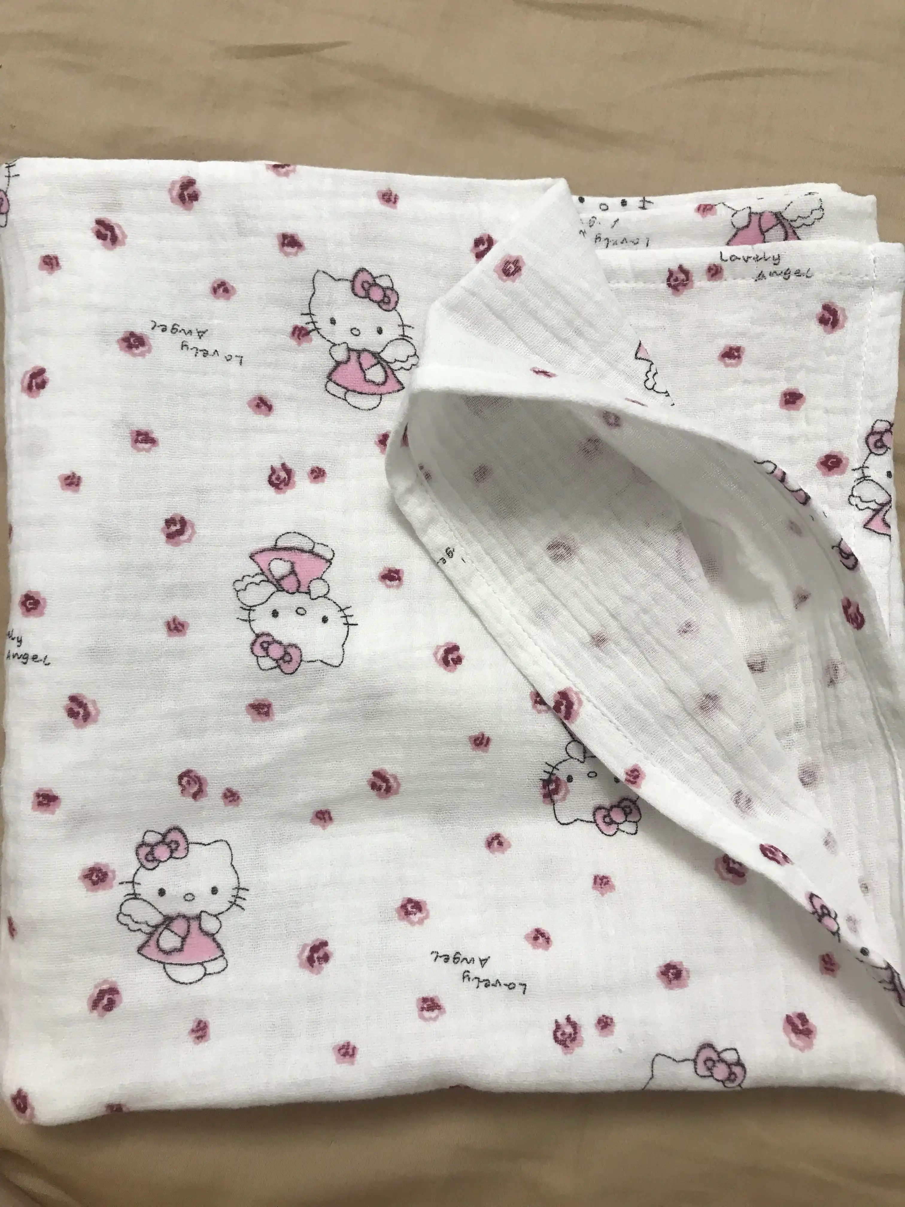 Chaqaloq muslin tagligi, 100% paxta, 75/95