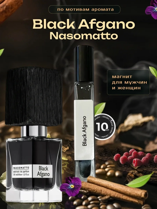 Мужские духи по мотивам Black afgano NASOMATTO - 