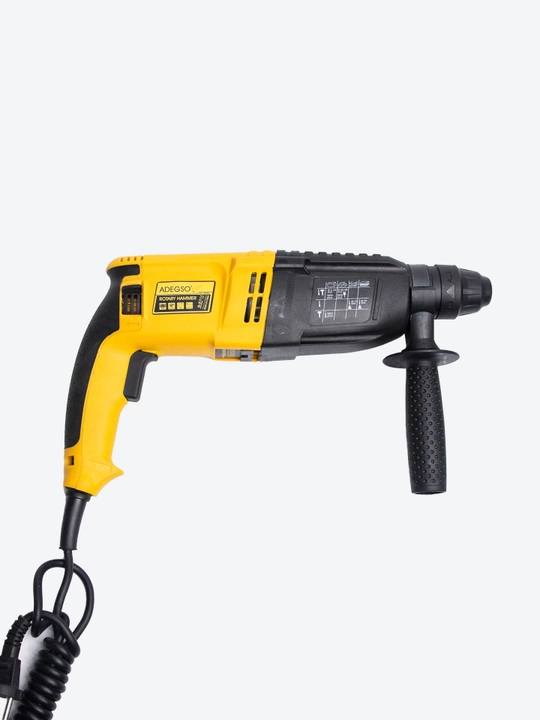 ADEGSO Elektrli Perforator – 3 funksiyali, 1500 Vt, to‘plamda sverlo va qutisi bilan