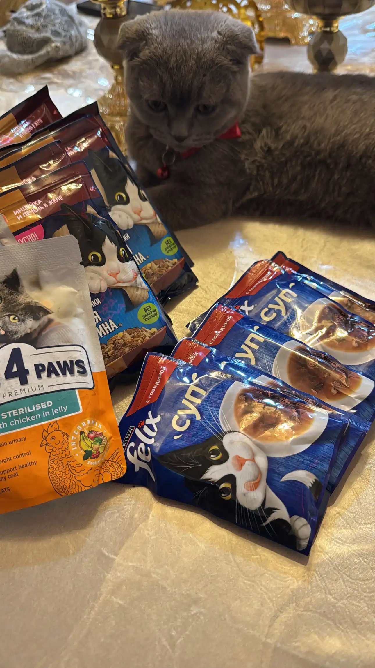Felix nam mushuk ovqati, kurka va jigar, 75 gr 5 dona