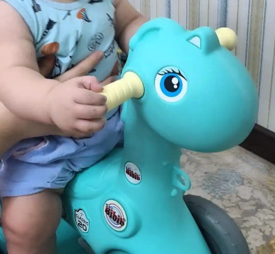 Детская качалка Динозавр, для детей от 1 года, THE REPUBLIC OF TOYS