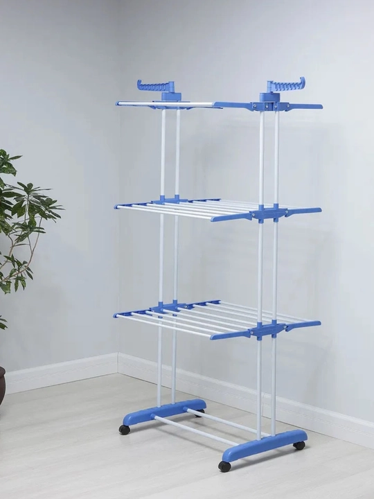 Ko‘p qavatli yig'iladiga kiyim quritgich, uy uchun, 40 kg gacha