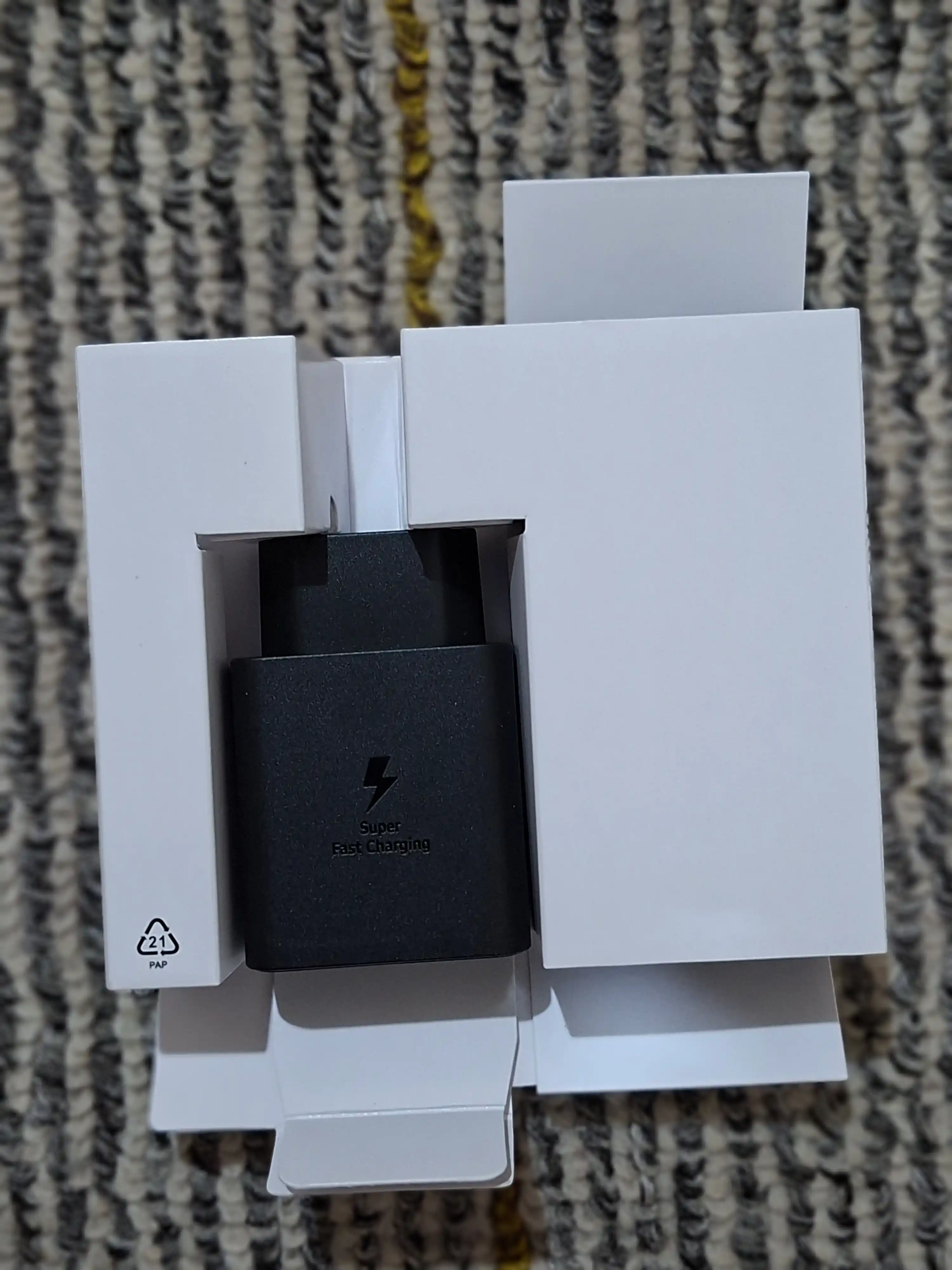 Блок питания Samsung 45w, с кабелем, type-c