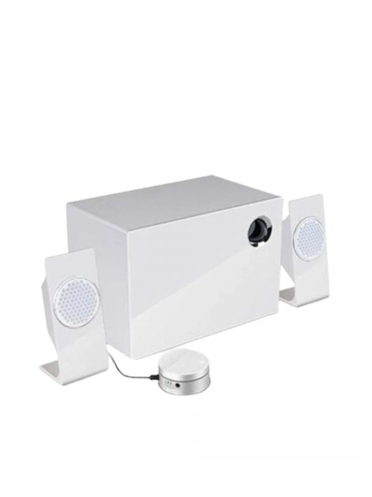 Microlab BR-2600M Plus sabvufer, 2.1 56Vt RMS (2×16Vt + 24Vt), RCA kirishlari, MDF korpusi
