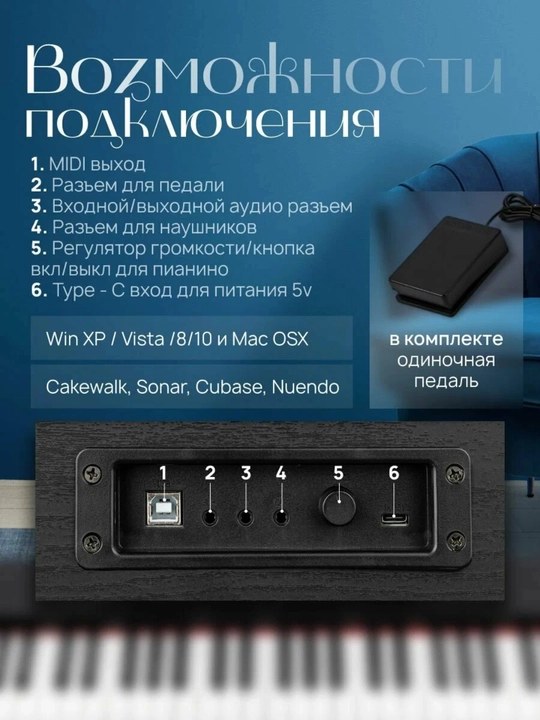 Цифровое пианино BLANTH с 88 клавиатурами