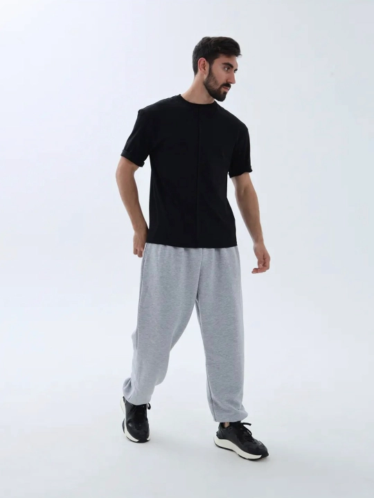 Erkaklar uchun keng shimlar, triko oversize