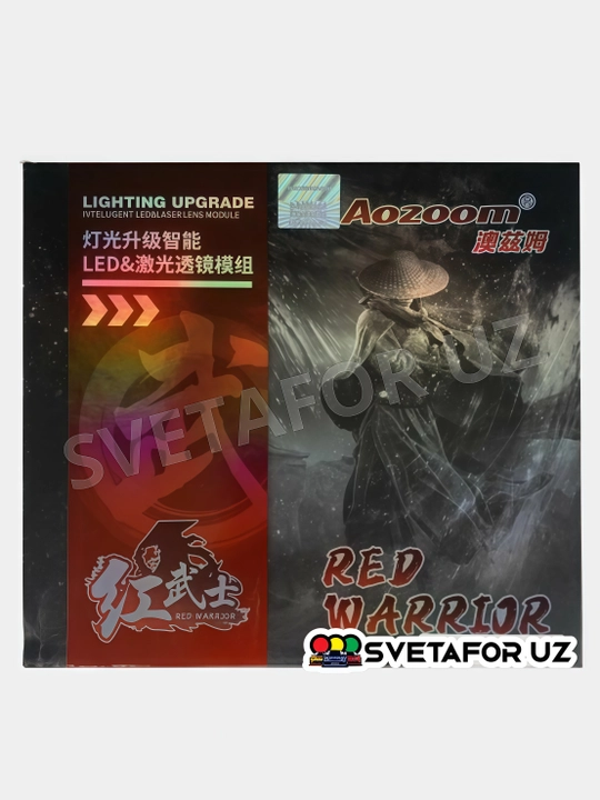 Aozoom Red Warrior ALPD‑11 Universal BILED 3 dyuym, Past 93V/ Нuqori 101V, 5500K, 12V