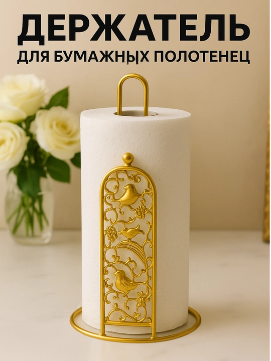Настольный держатель для бумажных полотенец на кухню, подставка для бумажных полотенец