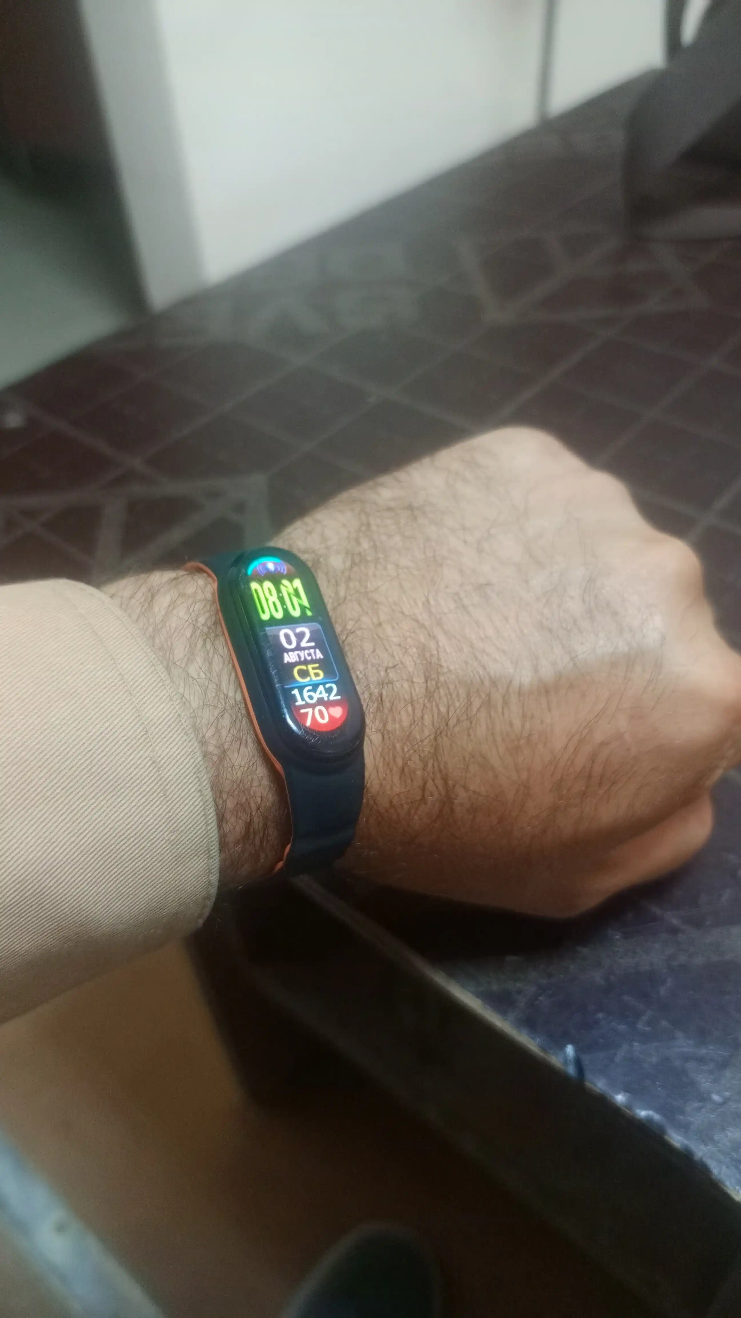 Силиконовый ремешок для Xiaomi Mi Band 5-6-7/8-9-10