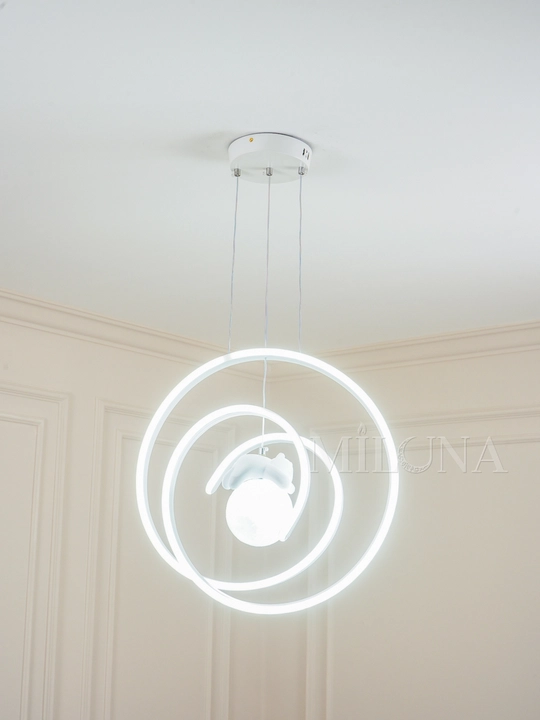 Lyustra Led, 3xil yoritish rejimli, balandligi sozlanadi, svetodiodli,bolalar xonasi uchun