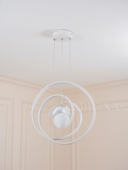 Lyustra Led, 3xil yoritish rejimli, balandligi sozlanadi, svetodiodli,bolalar xonasi uchun