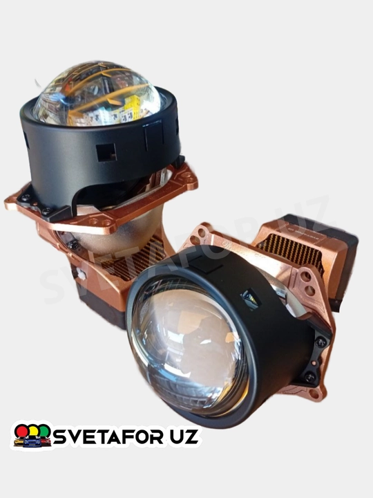 Aozoom Red Warrior ALPD‑11 Universal BILED 3 dyuym, Past 93V/ Нuqori 101V, 5500K, 12V