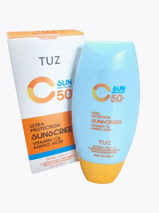 Солнцезащитный крем SPF 50+ PA++++, c Витамином С и Амино Кислотами 40 мл