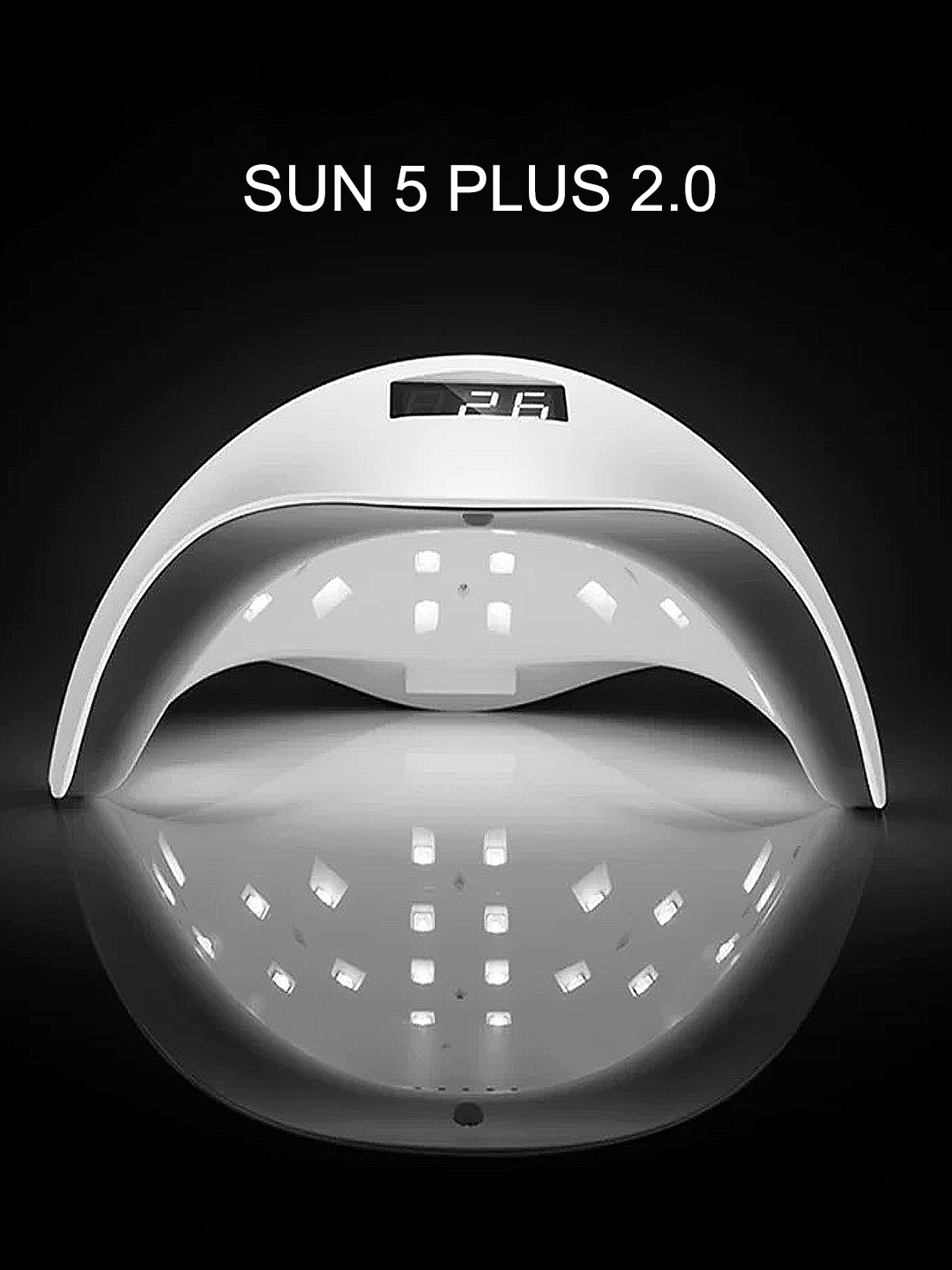 SUN 5 Plus tirnoq chiroqi Manikyur va pedikyur uchun UV LED chiroq, 48 Vt