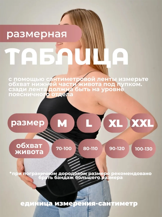Универсальный бандаж для беременных – 4 в 1