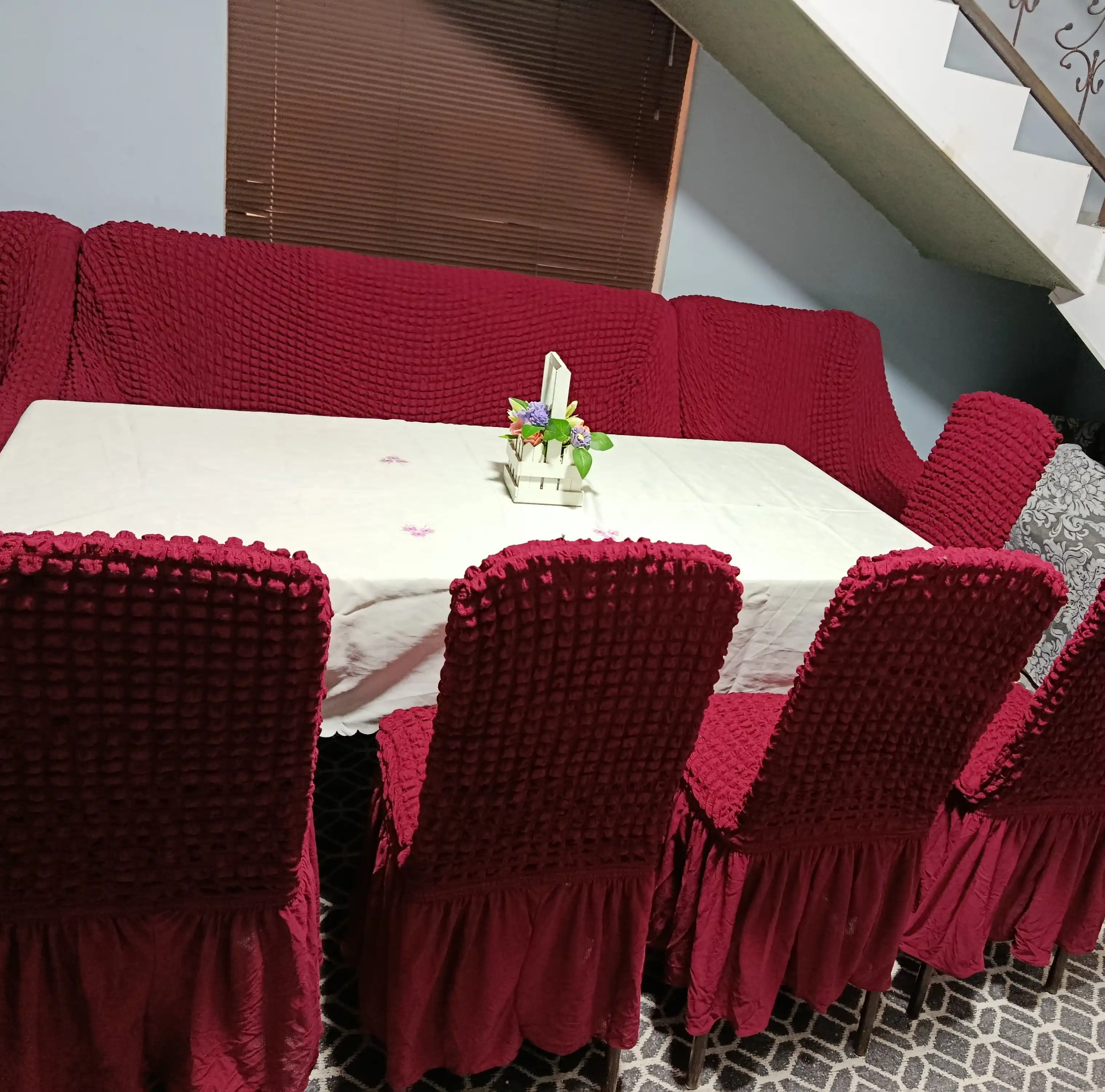 Divan va kreslolar uchun universal g‘ilof UniCase&Beauty