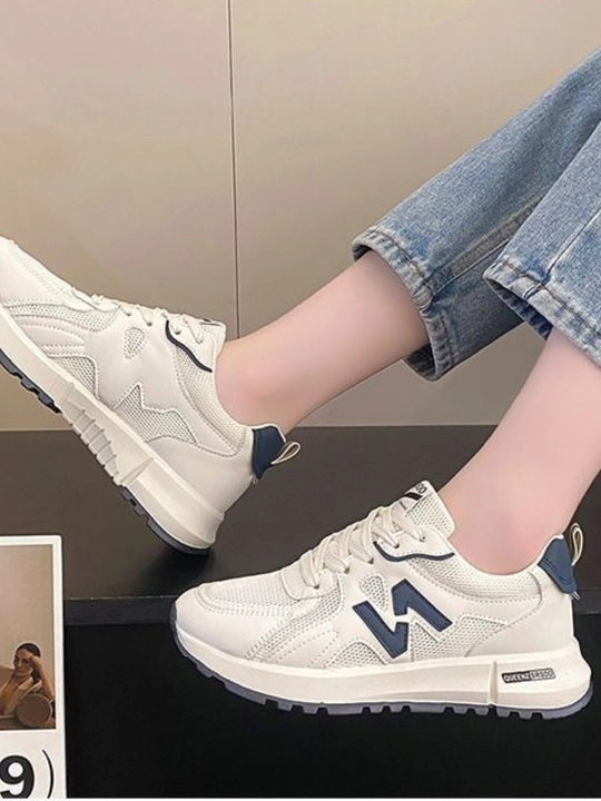 Ayollar krossovkalari, bahor, yoz, kuz uchun 35-40 Koreyscha casual