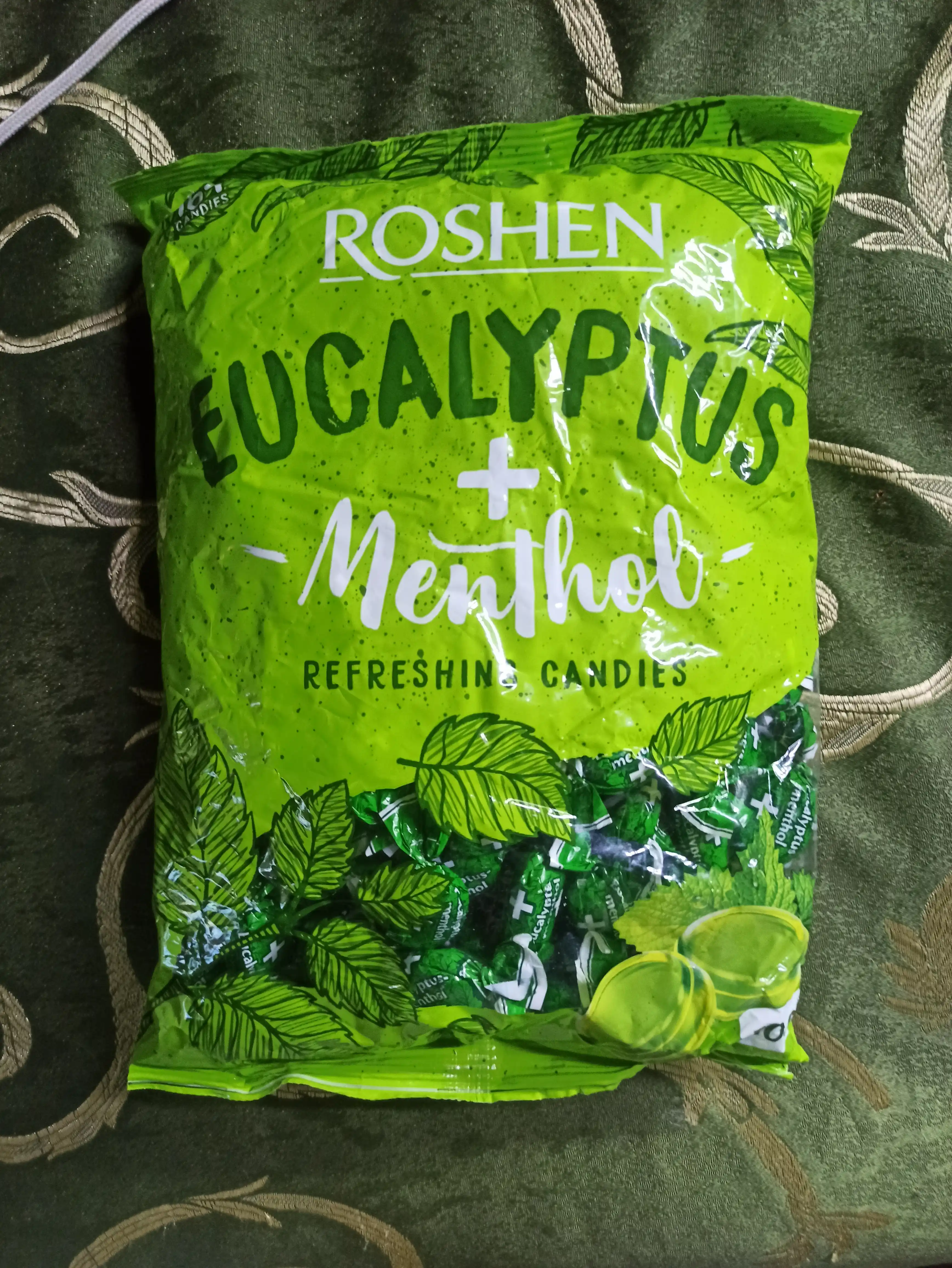 Конфеты Roshen, эвкалипт-ментол, 1 кг