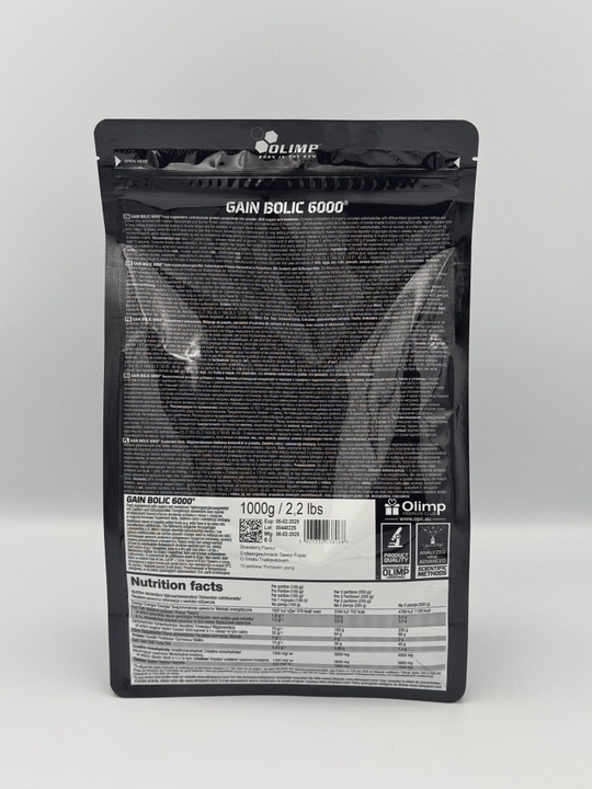 Olimp GAIN BOLIC Gainer, 1000 г, гейнер для набора массы