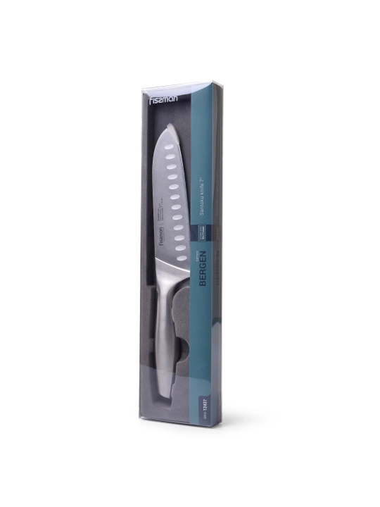 FISSMAN BERGEN santoku pichog'i, 18 sm 3Cr13, po‘lat zanglamaydigan tutqichli
