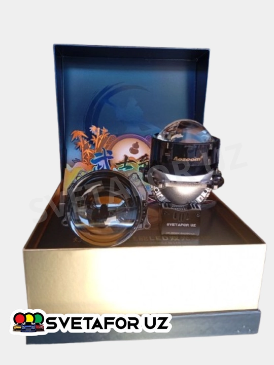 Aozoom Blue Warrior универсальный BILED 3 дюйма, низкое 55В/высокое 63В,5500 К,12В - 