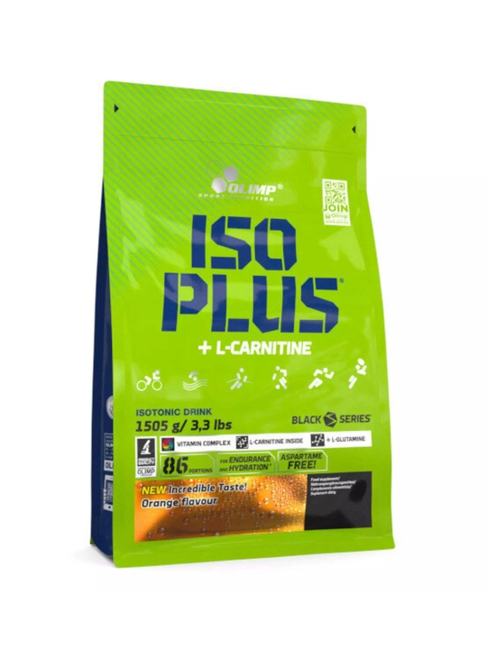 Olimp ISO PLUS + L Carnitine isotonic drink 700 г / 1500 г изотоник, электролит