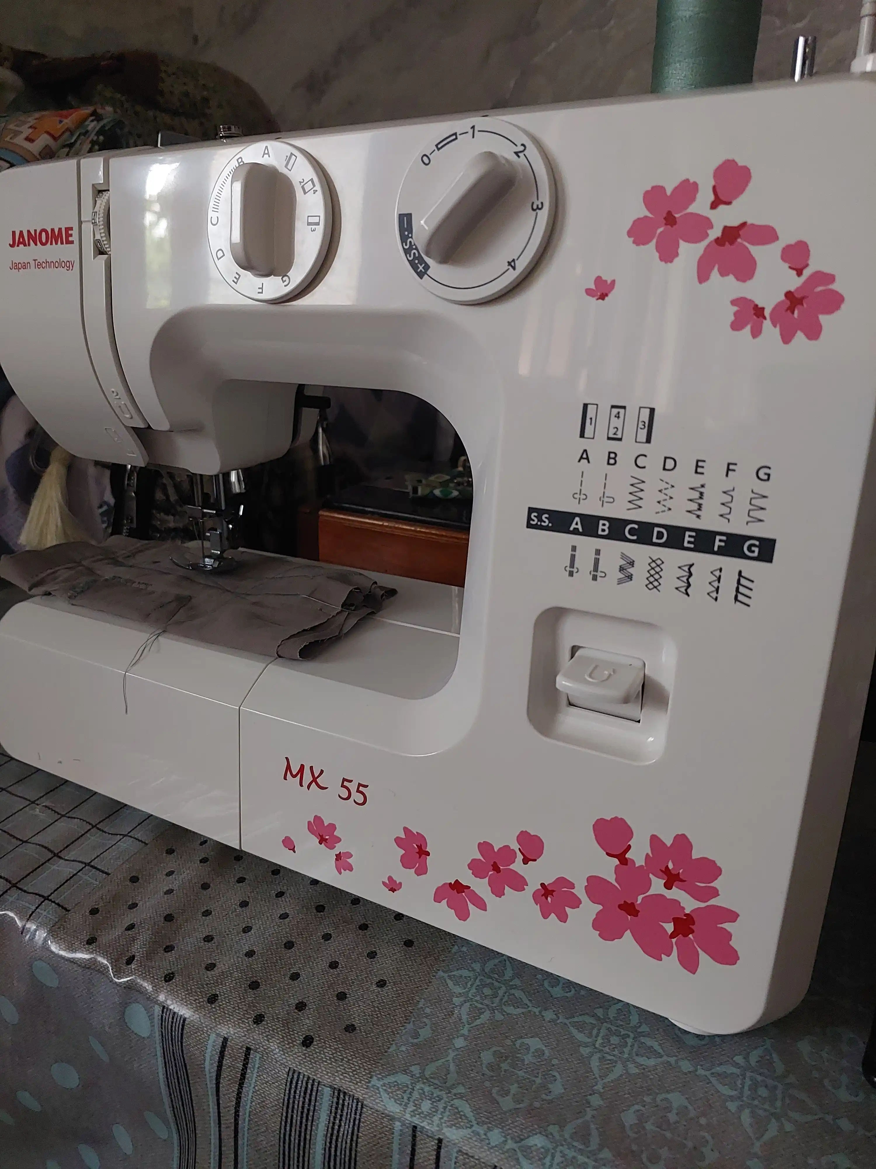 Tikuv mashinasi Janome MX 55