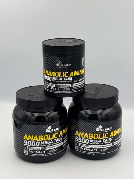 Olimp AMINO 5500, 9000 dori va kapsula