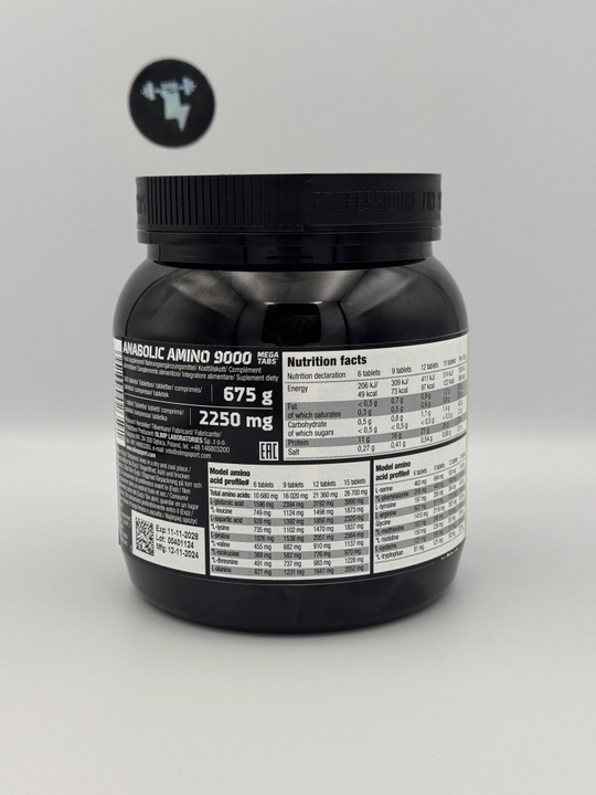 Olimp AMINO 5500, 9000 dori va kapsula